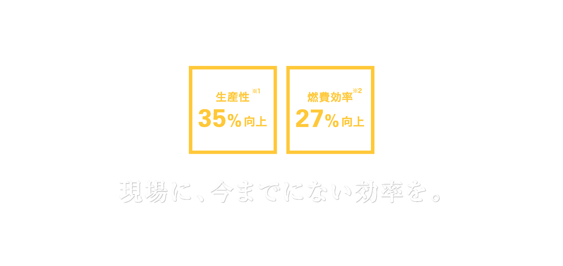CAT CONNECT SOLUTIONS|現場に、今までにない効率を。