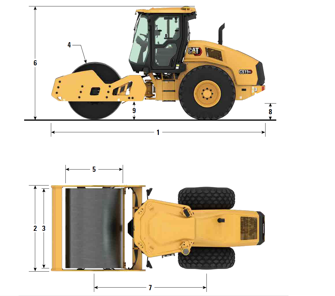 CS11 GC（土工用振動ローラ）の詳細情報｜日本キャタピラー【公式】