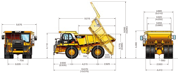 775G（ダンプトラック）の詳細情報｜日本キャタピラー【公式】